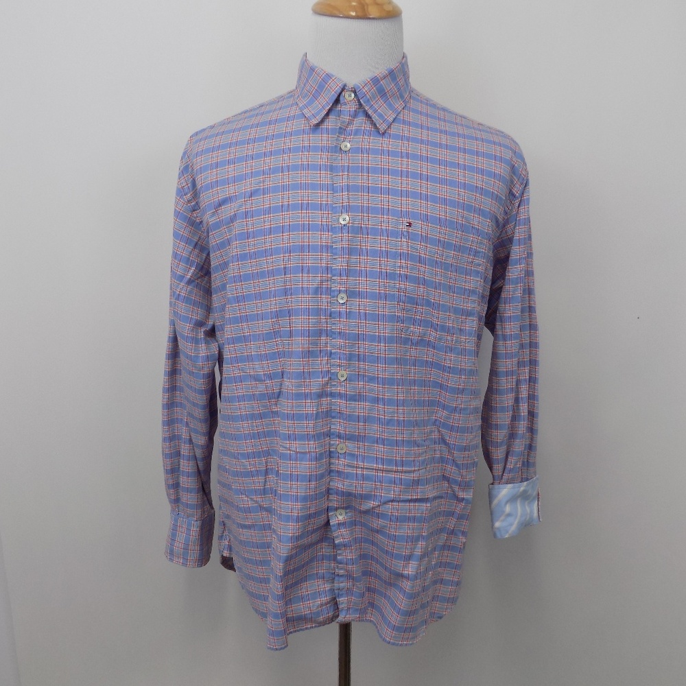 Tommy Hilfiger Men's Size L Casual Button Shirt